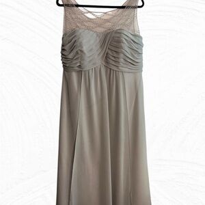 Alfred Angelo formal chiffon dress.